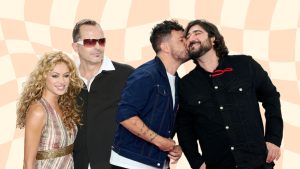 Paulina Rubio, Miguel Bosé, Pablo López y Antonio Orozco