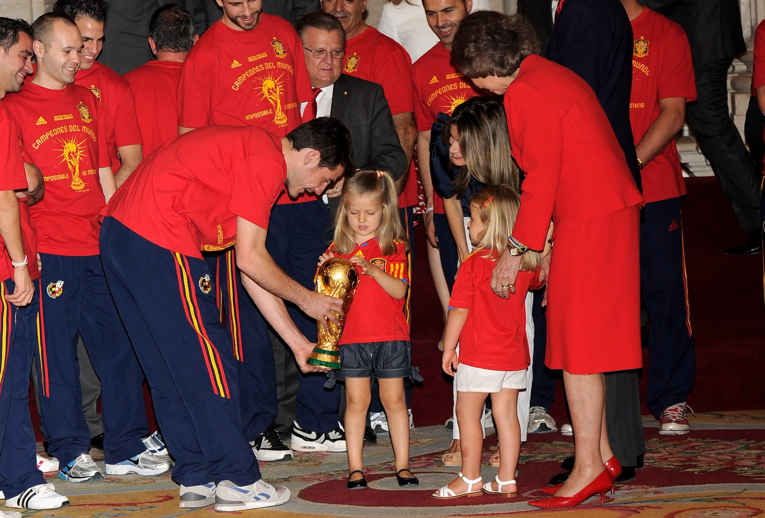 Victoria de España en el Mundial 2010