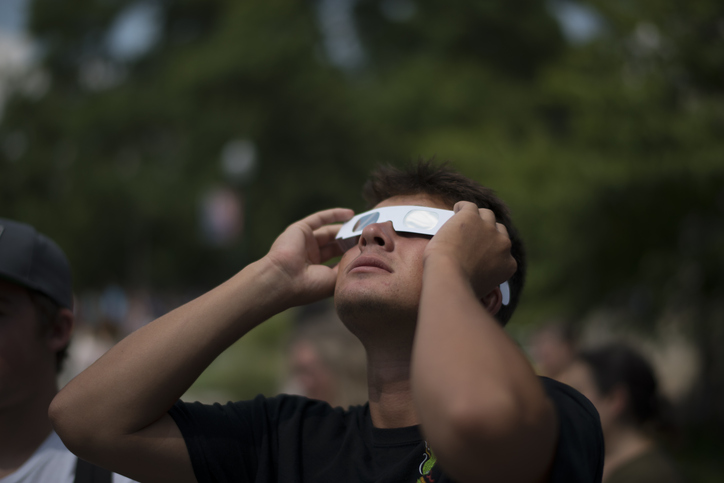 Gafas homologadas eclipse