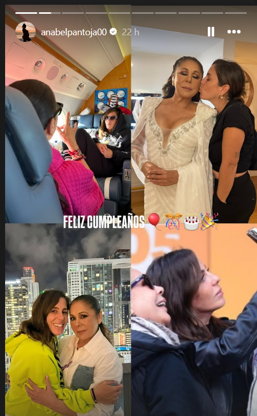 Felicitación de Anabel Pantoja