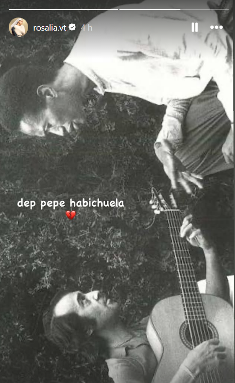 Rosalía homenajea a Pepe Habichuela
