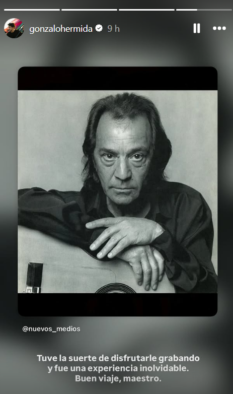 Gonzalo Hermida homenajea a Pepe Habichuela