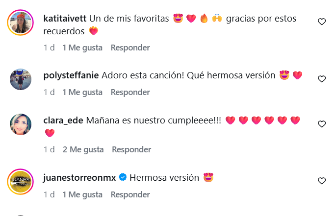 Comentarios a las versiones en acústico de Juanes