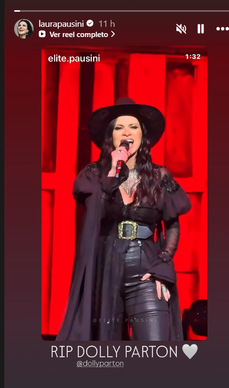 Laura Pausini rinde tributo a Dolly Parton