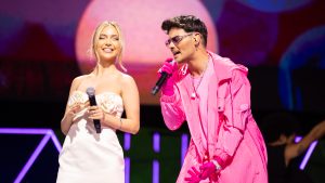 Ana Mena y Abraham Mateo