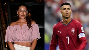 Gabriela Guillén y Cristiano Ronaldo