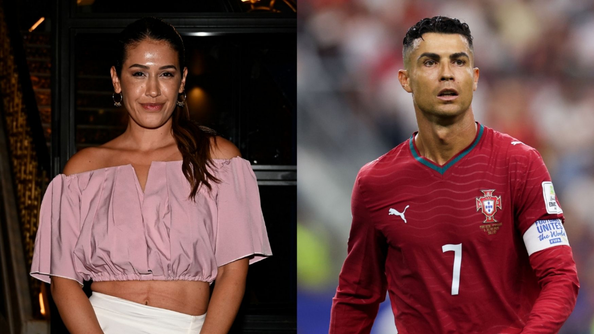 Gabriela Guillén y Cristiano Ronaldo