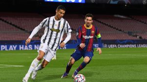 Leo Messi y Cristiano Ronaldo