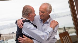 Josep Cusí y el rey Juan Carlos I