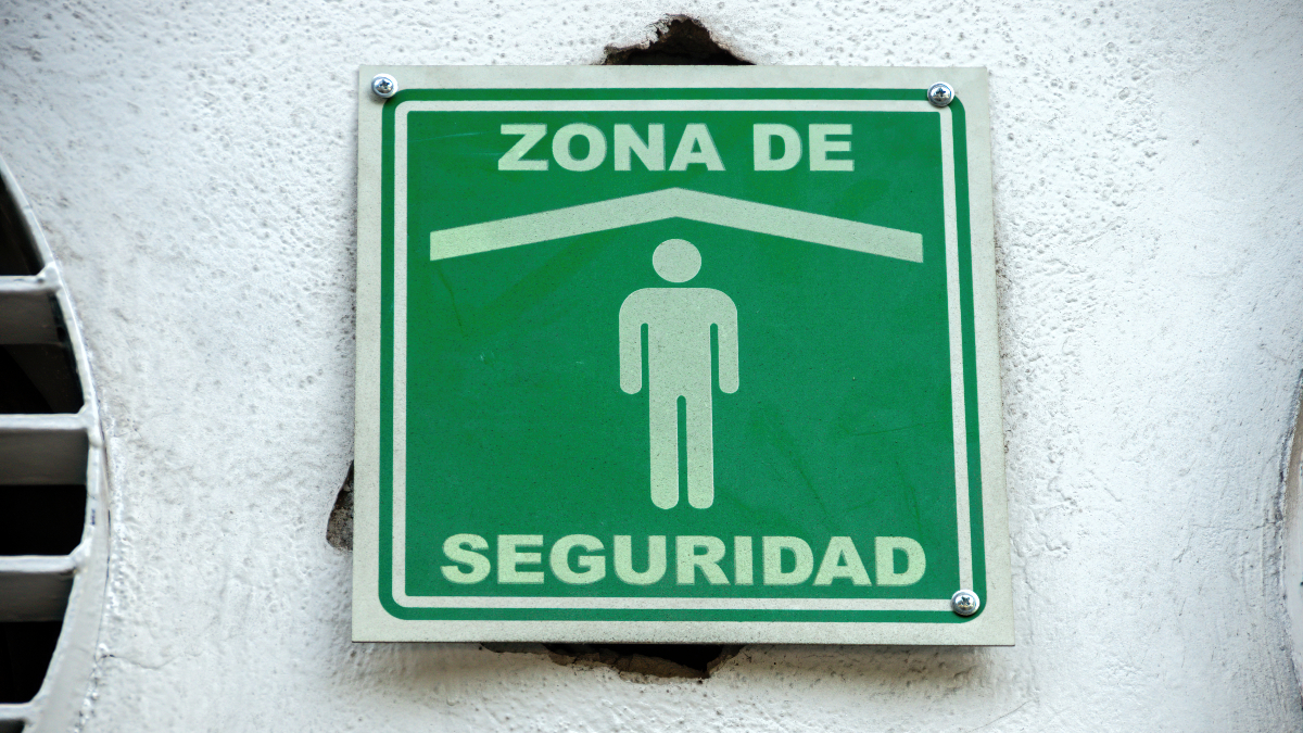 cómo actuar en caso de terremoto