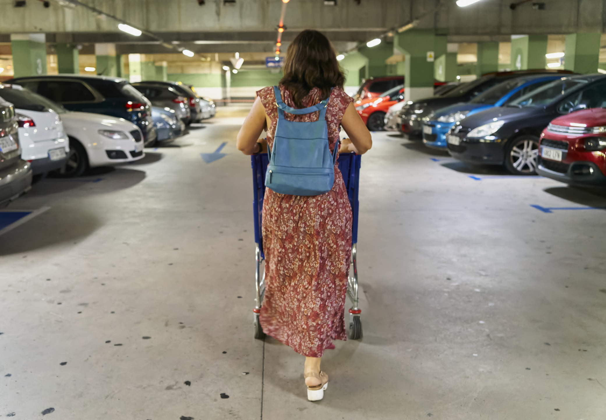 Parking de supermercado