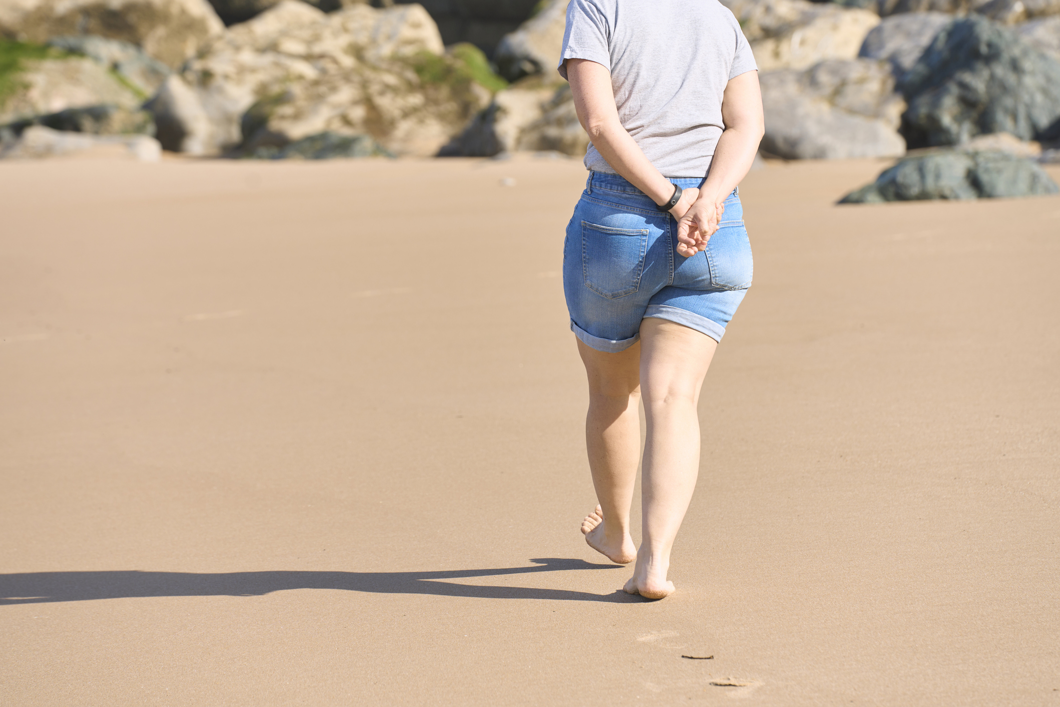 Caminar por la playa