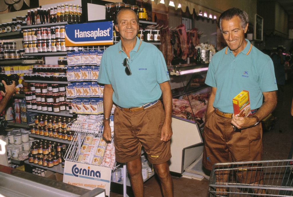 Josep Cusí y el rey Juan Carlos