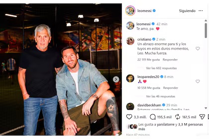 El mensaje de apoyo de Cristiano Ronaldo