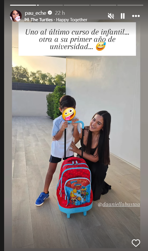 Daniella y Miguel, hijos de Paula Echevarría