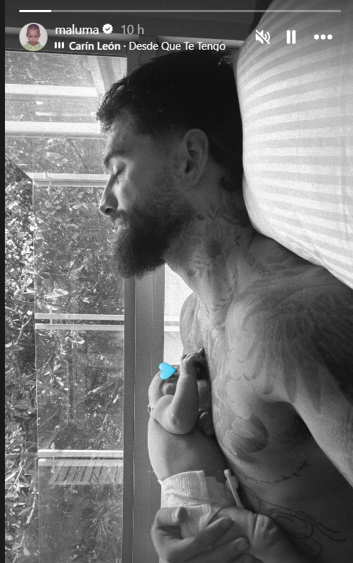 Orión, hijo de Maluma