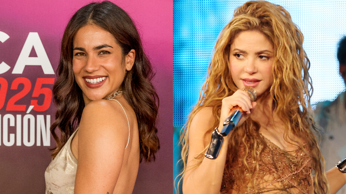 Julia Medina y Shakira