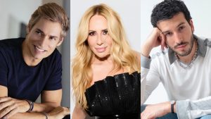 Marta Sanchez, Carlos Baute y Sebastián Yatra