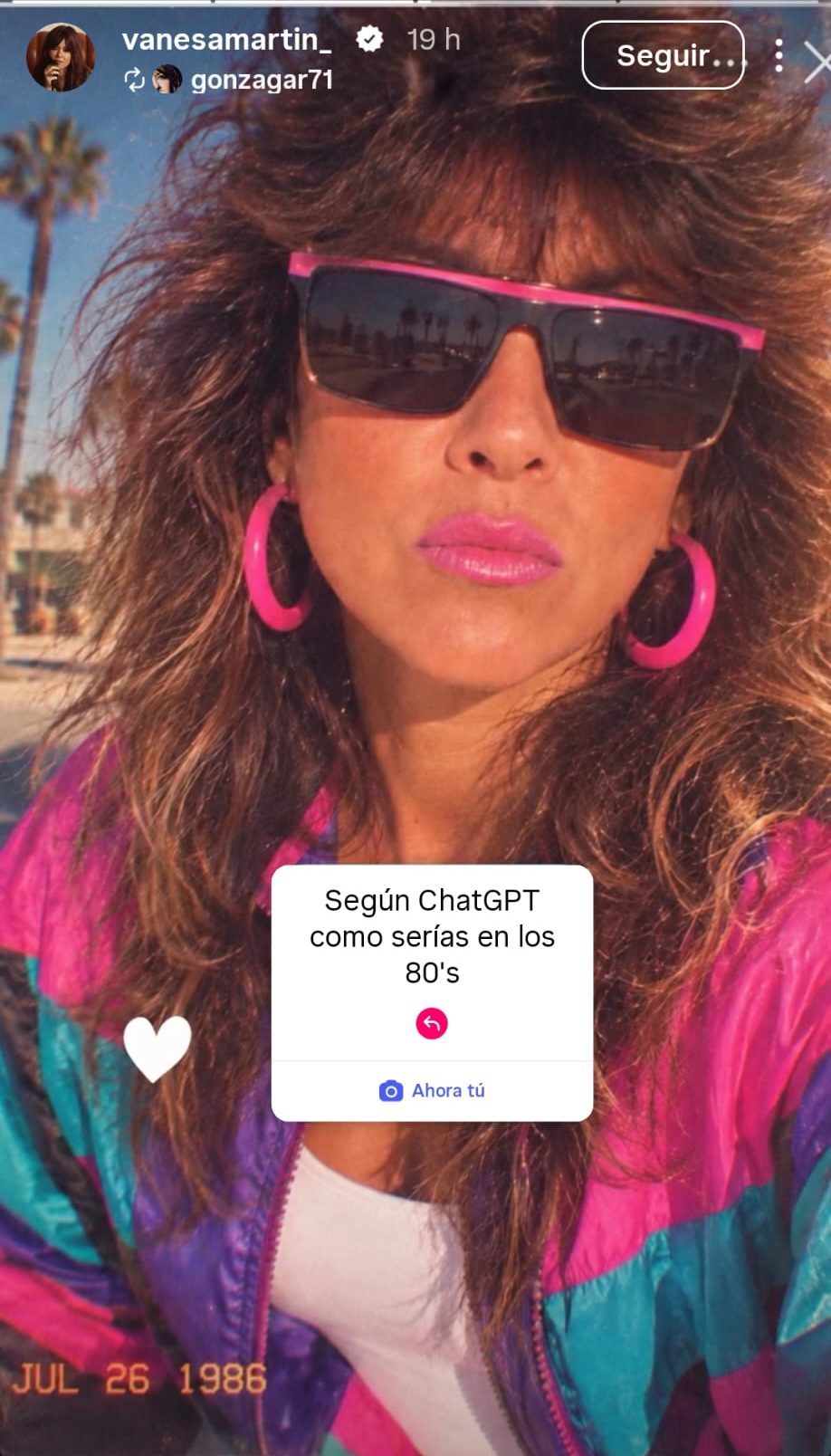 Vanesa Martín si estuviera en los años 80