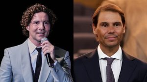 David Bisbal y Rafa Nadal