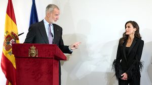 Rey Felipe VI y la reina Letizia